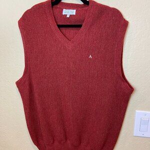 Tuttle Sportswear 100% Alpaca Wool Sweater Vest Size L